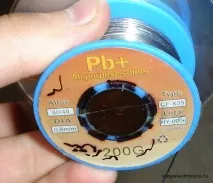 Яким припоєм паяти мікросхеми матеріалу