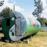 навес върху