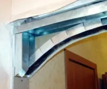 Як зробити гіпсокартонну арку у ванній зробити