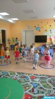 Колективна аплікація «Курчата на лузі» (фотозвіт) курчата