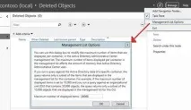 Кошик Active Directory у Windows Server 2012, Windows IT Pro server