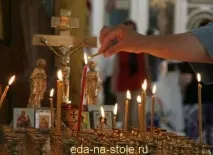 Батьківська субота перед Трійцею, Їжа на столі трійцею