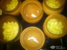 Рецепт Курка в горщику з картоплею, Без солі! курка