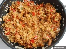 Рис з куркою по-індонезійськи куркою