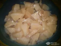 Рецепт Курка в горщику з картоплею, Без солі! рецепт