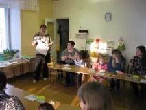 Майстер-клас для батьків «Димківська іграшка» іграшка