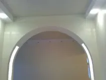 радиуса арката вътрешни