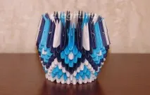 Модульне орігамі скринька модулів