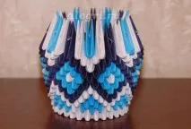 Модульне орігамі скринька ряду