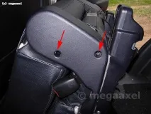 Mitsubishi Outlander XL Установка підігріву задніх сидінь mitsubishi