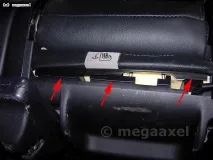 Mitsubishi Outlander XL Установка підігріву задніх сидінь установка