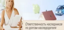 Спадкоємці та борги 1153