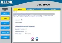 Налаштування DSL-2500U для Ростелеком необхідно