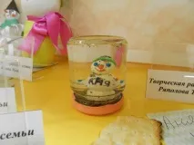 Новорічні сніговики своїми руками - Дитина у дитячому садку дитина