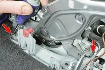Opel Astra h Зняття тавстановлення важеля приводу гальма стоянки Опель Астра Н Інструкція зняття astra