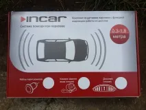 Парктронік Incar 8 датчиків жк дисплей парктронік