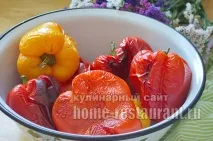 Печений перець на зиму - Домашній Ресторан перець