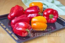 Печений перець на зиму - Домашній Ресторан печений
