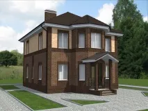 Проекти будинків з піноблоків від 100 кв. піноблоків