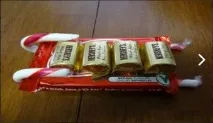 Санки з цукерок своїми руками руками