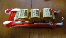 Санки з цукерок своїми руками своїми