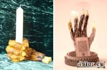 рука