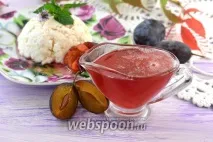Сливовий сироп рецепт, як приготувати сироп зі слив на сливовий