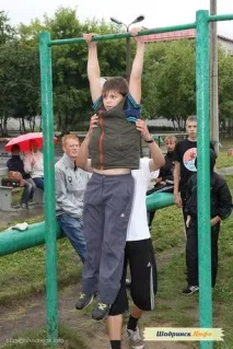 Змагання з підтягування на перекладині підтягувань