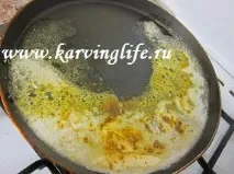 кремообразен пържола