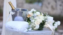 Весілля біля моря на Міконосі весілля