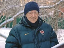 З Віталієм Коротичем на стежці Кратівського лісу... стежці