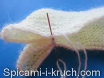 Вальдорфський зайчик спицями, майстер-клас спицями