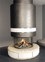 камини газовата камина