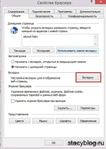 Візуальні закладки в Internet Explorer internet