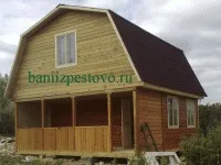Лазні з Пестово бруса