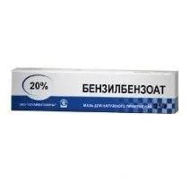 Бензилбензоат - інструкція, застосування Бензилбензоату