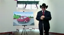 Сліпий художник, Про людей сліпий