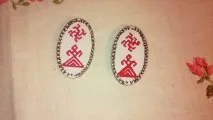 Створюємо сережки-обереги «Макош» – Ярмарок Майстрів макош