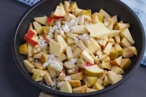 Соложник з яблуками - рецепт з покроковими фото яблуками