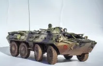 БТР-80 - стендові моделі, військова мініатюра бтр-80