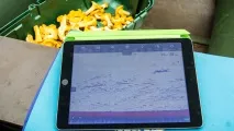 Deeper Sonar Pro Plus огляд ехолота в режимі роботи з човна sonar