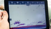 Deeper Sonar Pro Plus огляд ехолота в режимі роботи з човна deeper