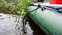 Deeper Sonar Pro Plus огляд ехолота в режимі роботи з човна deeper