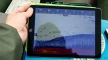Deeper Sonar Pro Plus огляд ехолота в режимі роботи з човна огляд