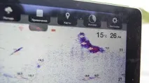 Deeper Sonar Pro Plus огляд ехолота в режимі роботи з човна sonar