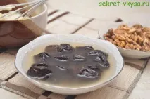 десерт сливи