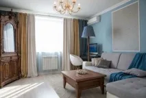 Сині шпалери вибір відтінків, фото оформлення інтер’єрів, підбір штор відтінків