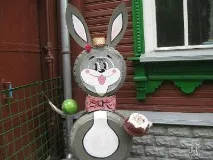 Цікаві вироби для саду та городу своїми руками з покришок, фото додаються - Лужайка саду
