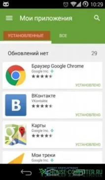 Як вимкнути автоматичне оновлення програм у Google Play оновлення
