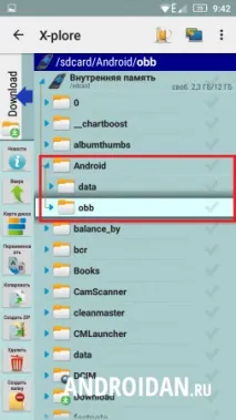 Як правильно встановити ігри з кеш на андроїд Downloads